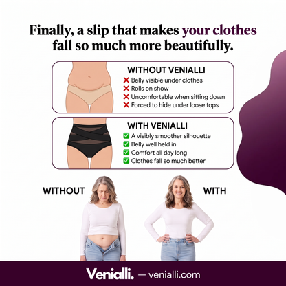 CrossBand™ Shaping Slip — High-Waisted Seamless Tummy Control