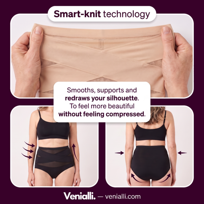 CrossBand™ Shaping Slip — High-Waisted Seamless Tummy Control