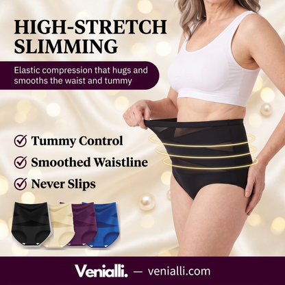 CrossBand™ Shaping Slip — High-Waisted Seamless Tummy Control