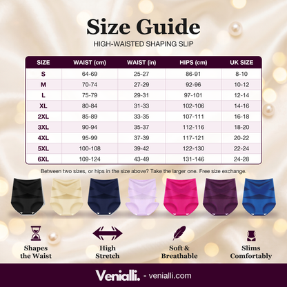 CrossBand™ Shaping Slip — High-Waisted Seamless Tummy Control