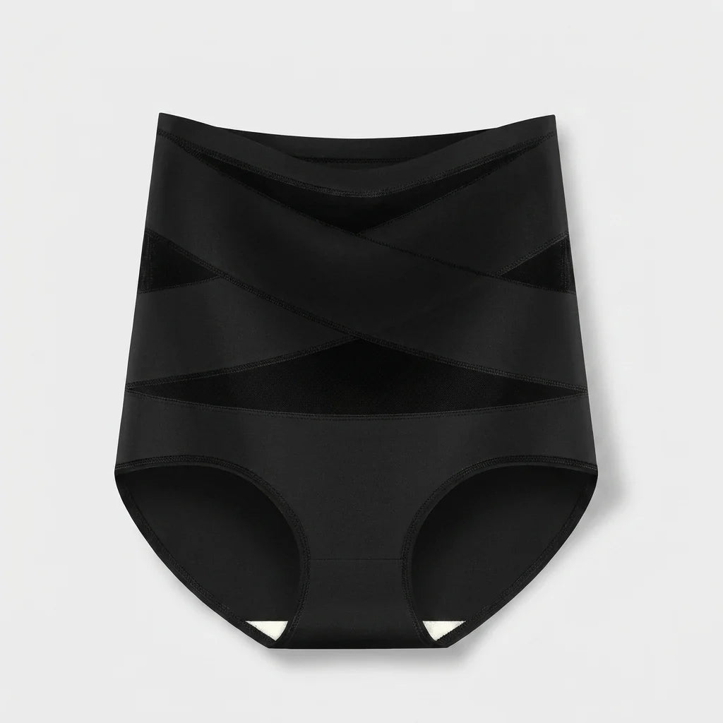 CrossBand™ Shaping Slip — High-Waisted Seamless Tummy Control