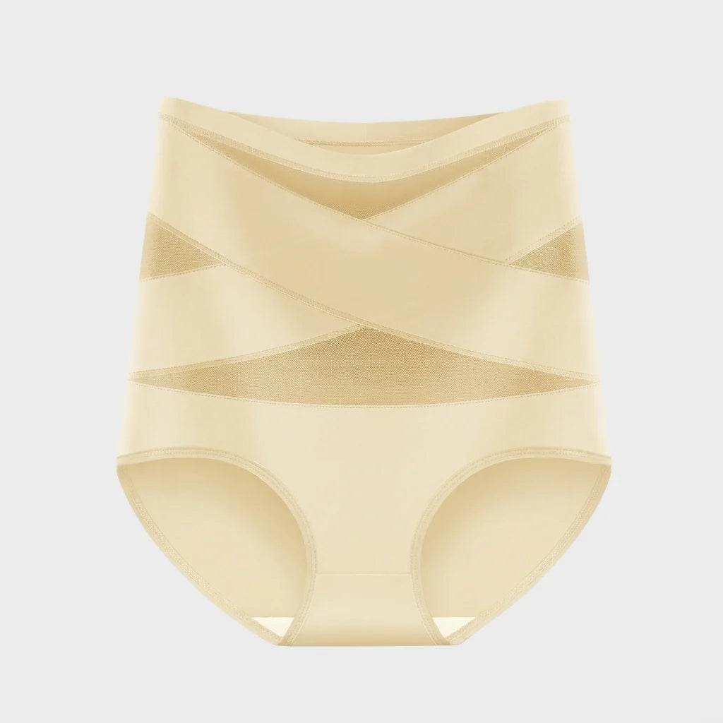 CrossBand™ Shaping Slip — High-Waisted Seamless Tummy Control