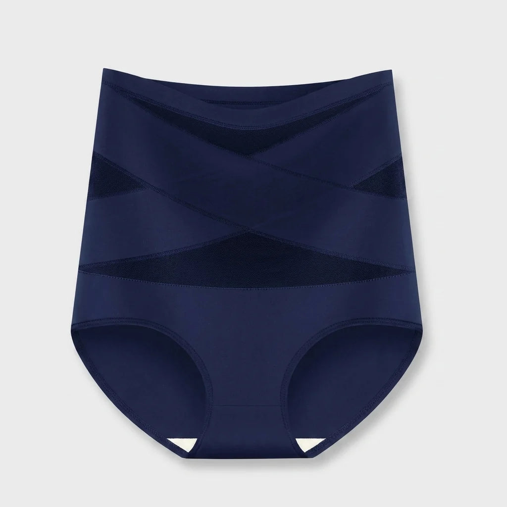 CrossBand™ Shaping Slip — High-Waisted Seamless Tummy Control