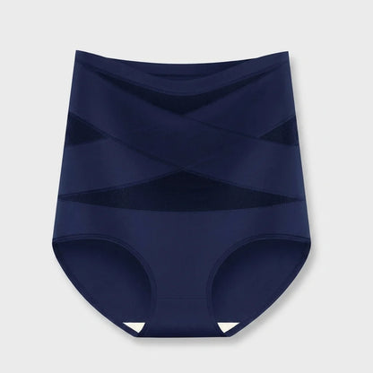 CrossBand™ Shaping Slip — High-Waisted Seamless Tummy Control